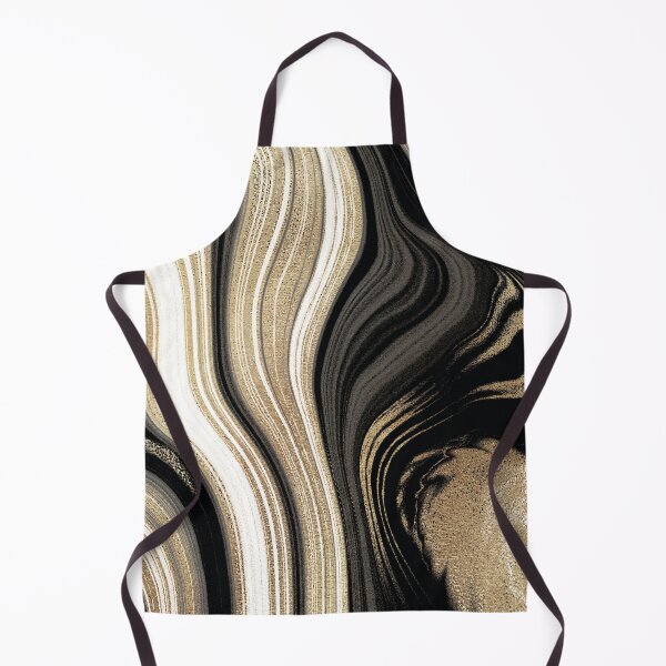Item preview, Black and Gold Agate pattern designed and sold by epheme.