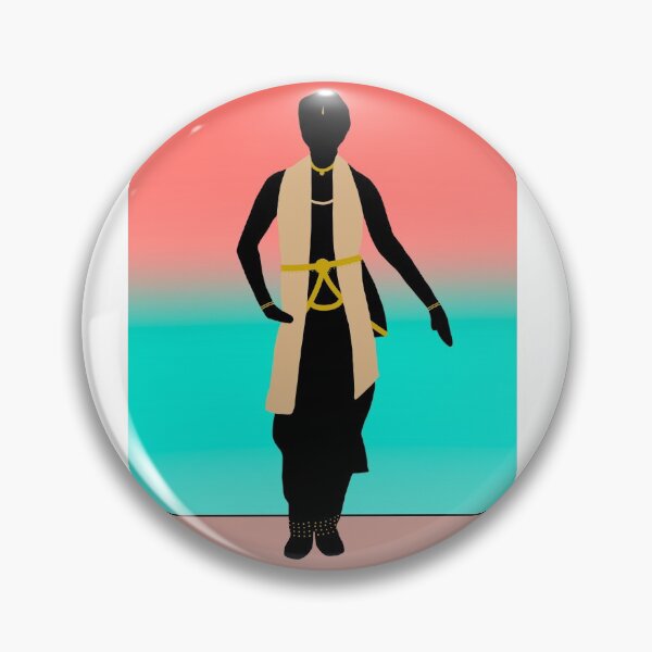 Item preview, Classical Indian Dance Portrait designed and sold by Saryu Art and Design.
