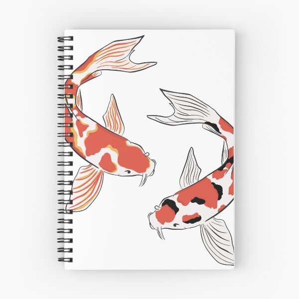 Item preview, Koi Fish Red & Gold and Red & Black designed and sold by muffinstandd.