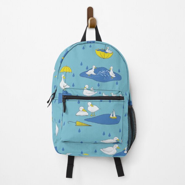 Item preview, Rainy day ducks having fun designed and sold by SaplingArt.