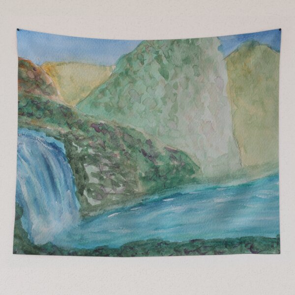 Item preview, Serene Falls designed and sold by CreativeMatthew.