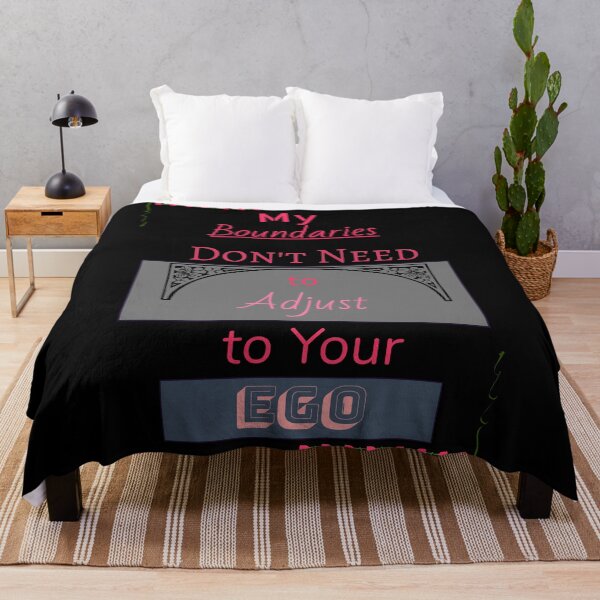 Item preview, Boundaries vs. Ego Reminder designed and sold by GladBlackLamb.