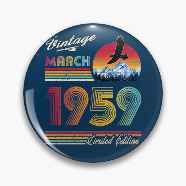 Item preview, March 1959 Birthday designed and sold by GreenSplash.