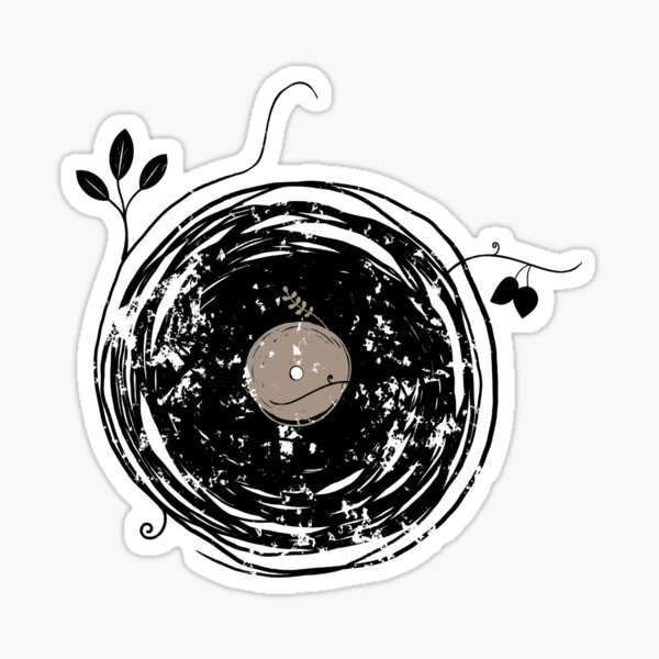 Stickers sur le thème Vinyl Record