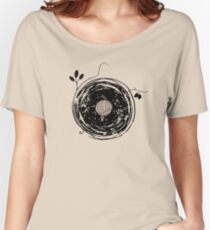 Enchanting Vinyl Records Vintage Women's Relaxed Fit T-Shirt
