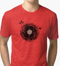 Enchanting Vinyl Records Vintage Tri-blend T-Shirt