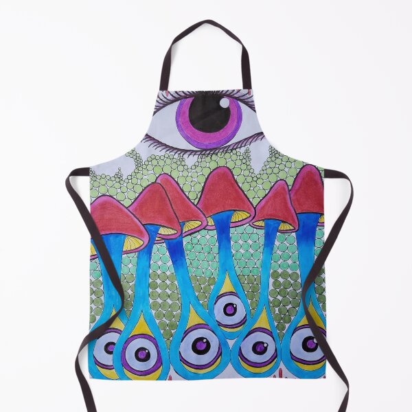 Item preview, Trippy Psychedelic Mushroom Eye designed and sold by ArtbyMeganBrock.