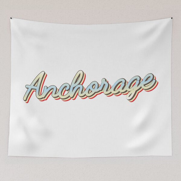 Item preview, Anchorage College Town Script 1 designed and sold by Lokalista.
