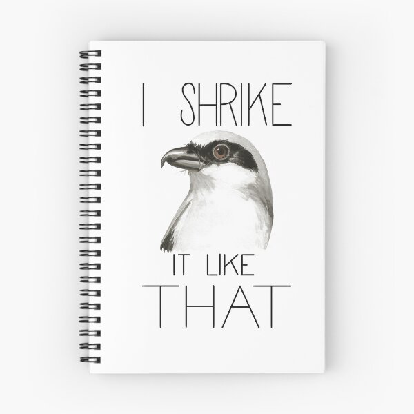 Item preview, I Shrike it Like That (Loggerhead Shrike) designed and sold by LauraWolfArtist.