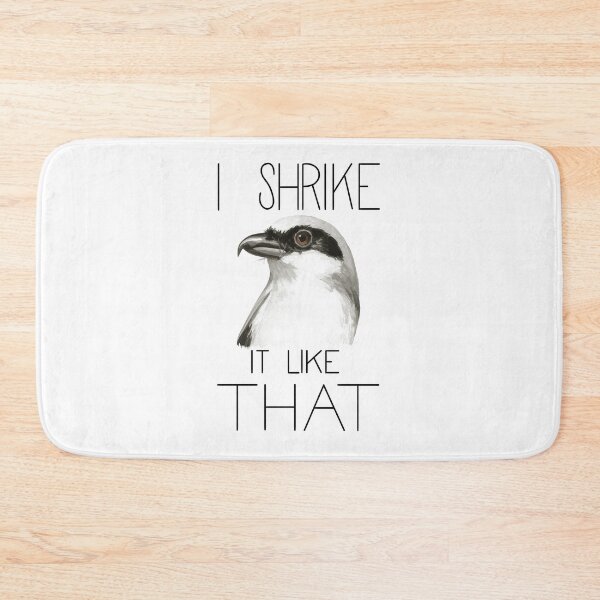 Item preview, I Shrike it Like That (Loggerhead Shrike) designed and sold by LauraWolfArtist.