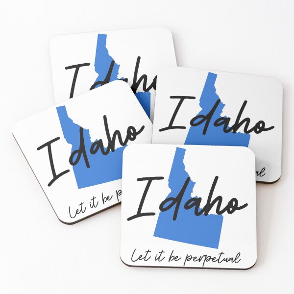 Item preview, Idaho State Motto Let it Be Perpetual  designed and sold by Danielle Slade.
