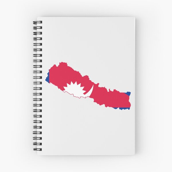 Item preview, Flag Map of Nepal  designed and sold by abbeyz71.