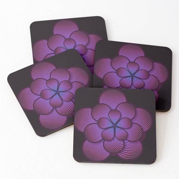 Item preview, Abstract Purple Flower designed and sold by Alondra.