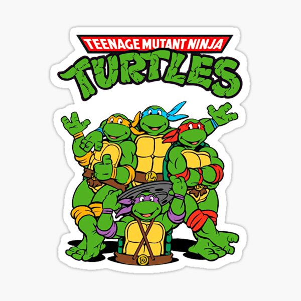 TMNT 4ever Sticker
