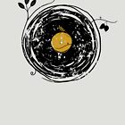 Enchanting Vinyl Records Vintage by Denis Marsili