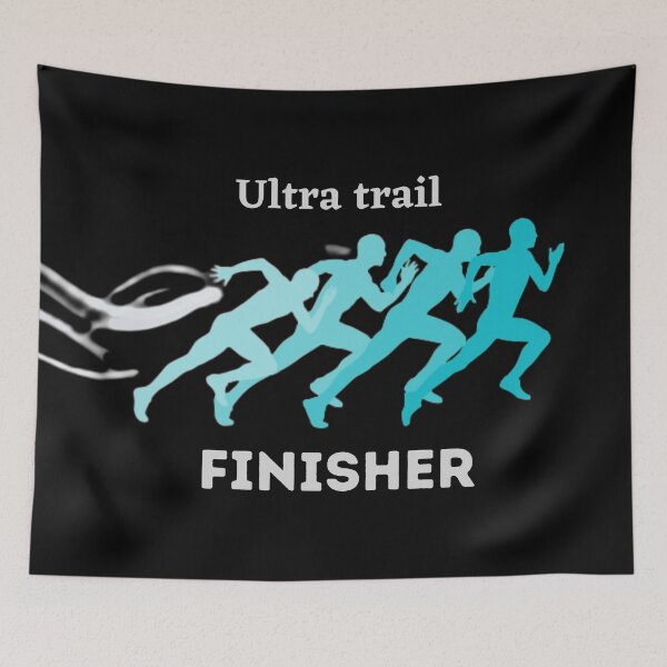 Item preview, # 130 - Finisher running, marathon, trail, ultratrail or ironman - Kook Art designed and sold by KookArt.