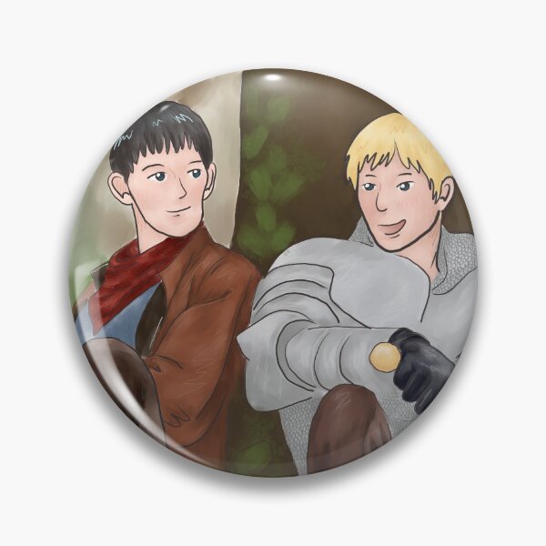 Item preview, Merlin and Arthur Chilling Under a Tree designed and sold by alxandromeda.