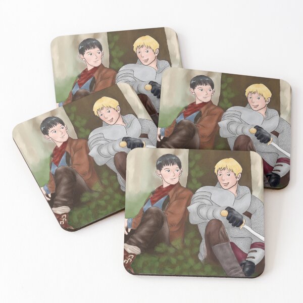 Item preview, Merlin and Arthur Chilling Under a Tree designed and sold by alxandromeda.