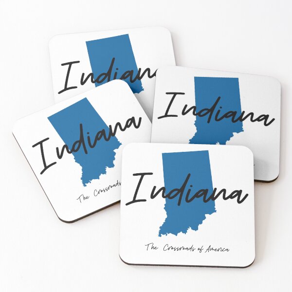 Artikelvorschau, Indiana State Motto Die Kreuzung von Amerika entworfen und verkauft von Danielle Slade.