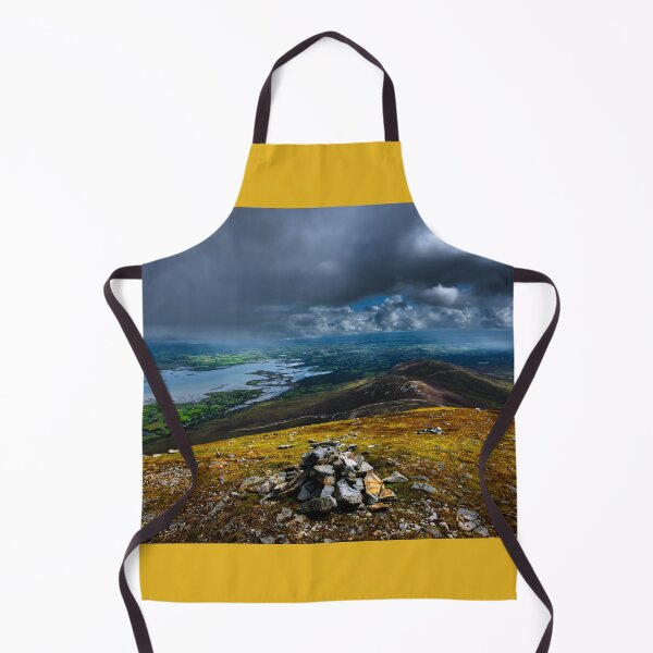 Item preview, View from top of the mountain Croagh Patrick, nicknamed the Reek in County Mayo after Mweelrea and Nephin, Ireland designed and sold by AlbertMi.