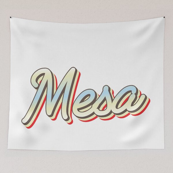 Item preview, Mesa College Town Script 1 designed and sold by Lokalista.