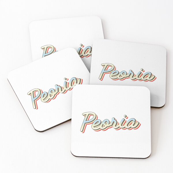 Item preview, Peoria College Town Script 1 designed and sold by Lokalista.