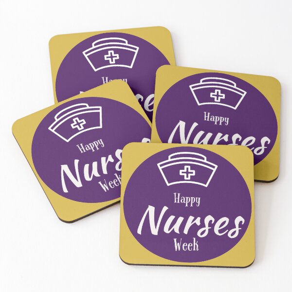 Item preview, Nurses Week Purple designed and sold by R. Leon | Aurora & Douglas.