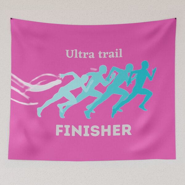 Item preview, # 131 - Finisher running, marathon, trail, ultratrail or ironman - Kook Art designed and sold by KookArt.