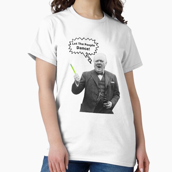 Item preview, Churchill | Let The People Dance designed and sold by AcidTed.