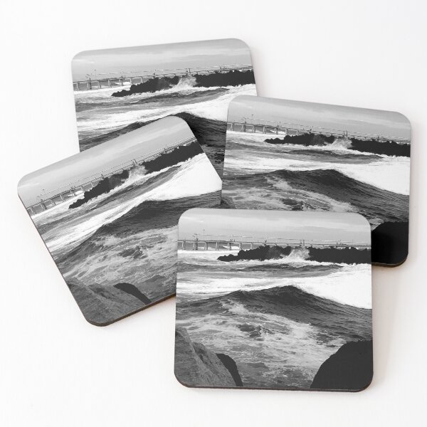 Item preview, Choppy Sea, Black and White Version designed and sold by Geoff Treagus.