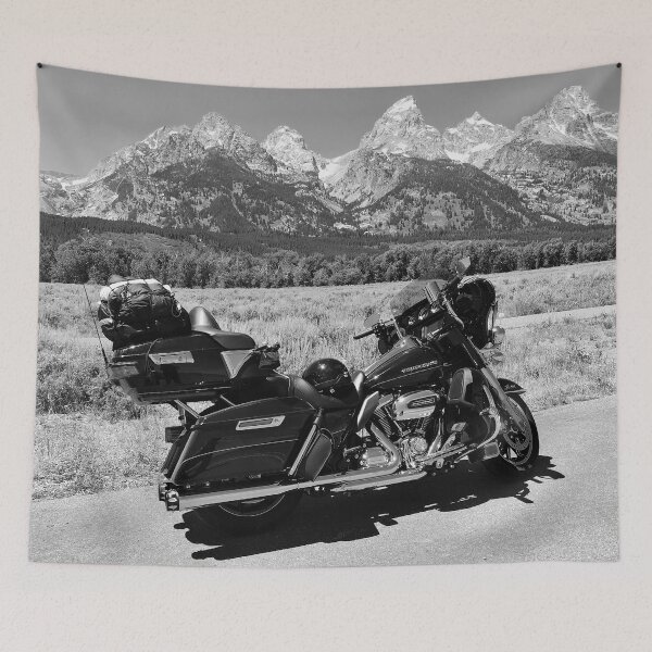 Item preview, Harley Adventures- Grand Teton Mtns. designed and sold by MaryGTebo.