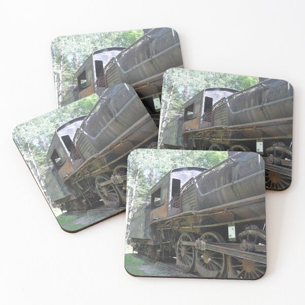Item preview, Sideview of an Abandoned Locomotive designed and sold by Theophanes Avery.