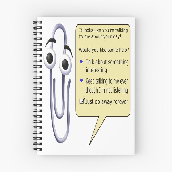 Item preview, Thanks Clippy! designed and sold by Carpaccio.