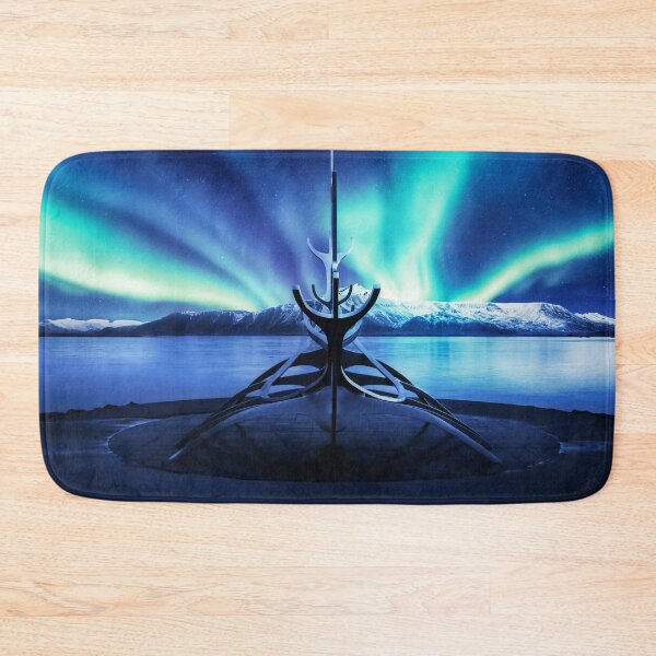 Item preview, Northern Lights at Sun Voyager Iceland designed and sold by RossWilson12.
