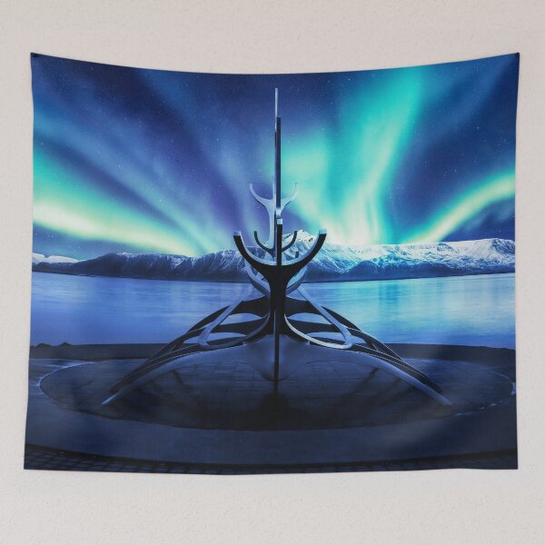 Item preview, Northern Lights at Sun Voyager Iceland designed and sold by RossWilson12.