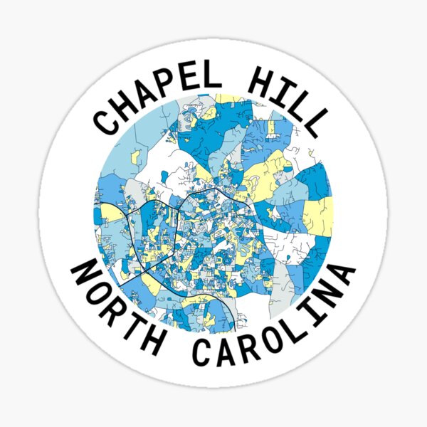 Chapel Hill, North Carolina Map