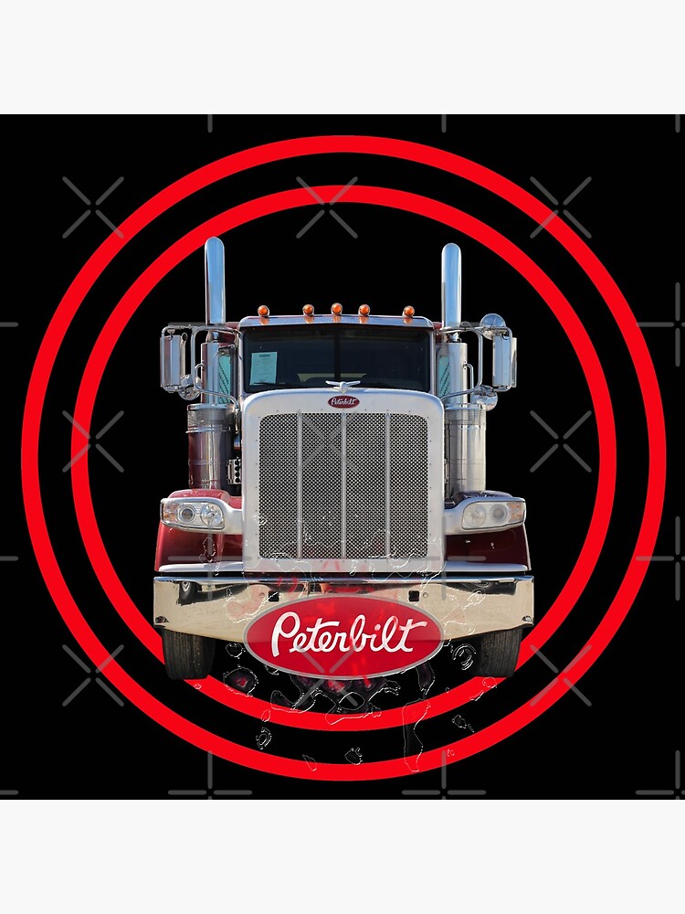 "Truck Logo peterbilt" Clock for Sale by anaghoni Redbubble