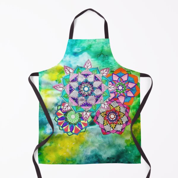 Aperçu de l'œuvre Mandala Mixed Media Aquarelle Dessin Peinture créée et vendue par ArtbyMeganBrock.