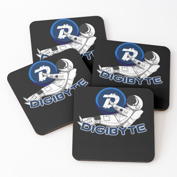 Item preview, Digibyte DGB Relaxed Moon Man designed and sold by Bitcoin-Fashion.