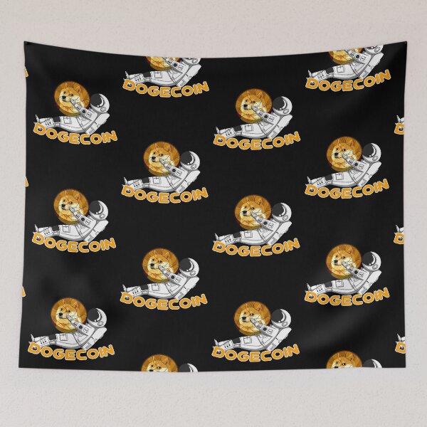 Item preview, Dogecoin DOGE Relaxed Moon Man designed and sold by Bitcoin-Fashion.