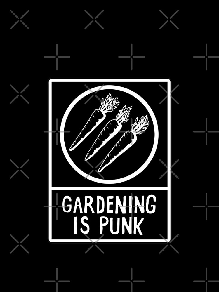 gardening is punk | antifascist 3 arrows by craftordiy