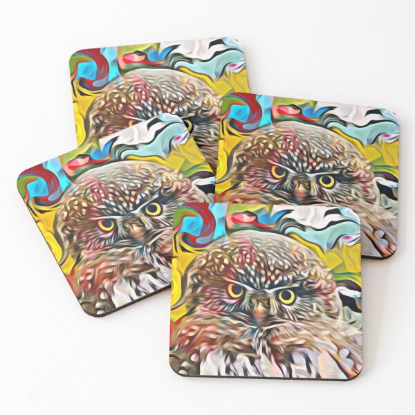Item preview, Burrowing Owl Landscape Yellow designed and sold by Shayduk.