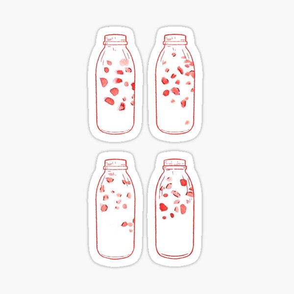 Strawberry Milk Sticker Pack Sticker