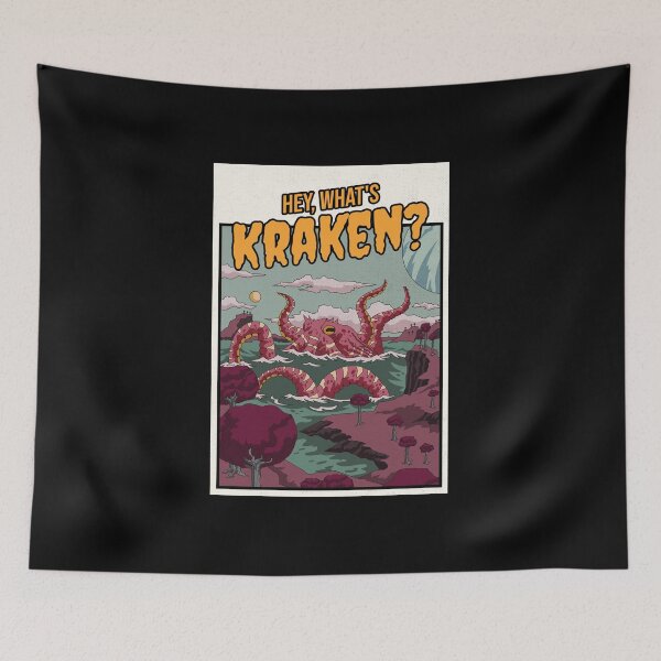 Item preview, Hey What's Kraken - Vintage - Comic designed and sold by findot.