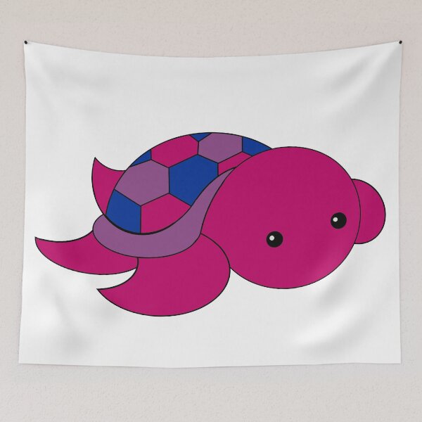 Item preview, Bi Pride Turtle designed and sold by failephant-art.