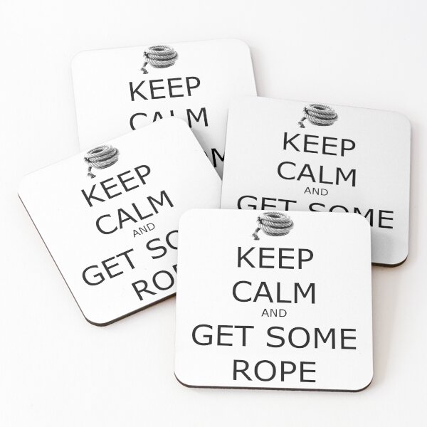 Item preview, Keep Calm and Get Some Rope designed and sold by geekgirl93.
