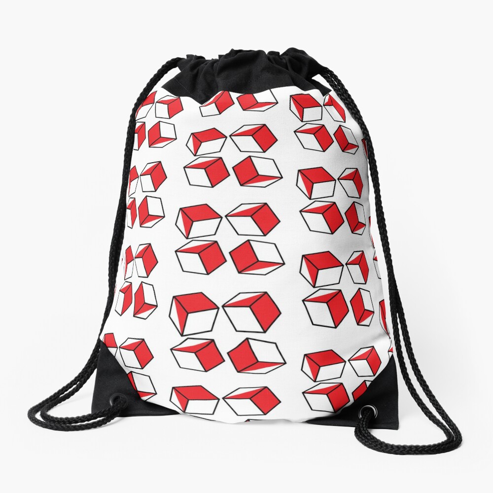 School Psychologist sticker Drawstring Bag