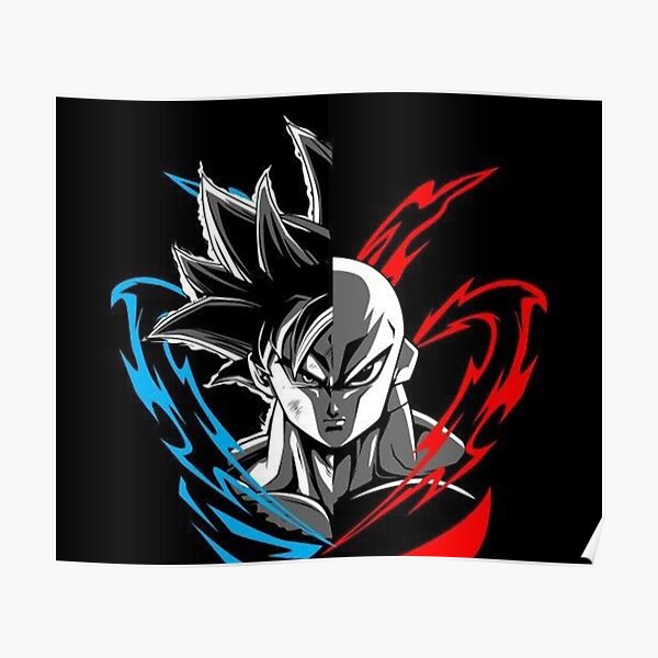 Póster «Goku divide a Jiren Dragon Ball Z» de Ryzox | Redbubble Póster «Goku divide a Jiren Dragon Ball Z» de Ryzox | Redbubble