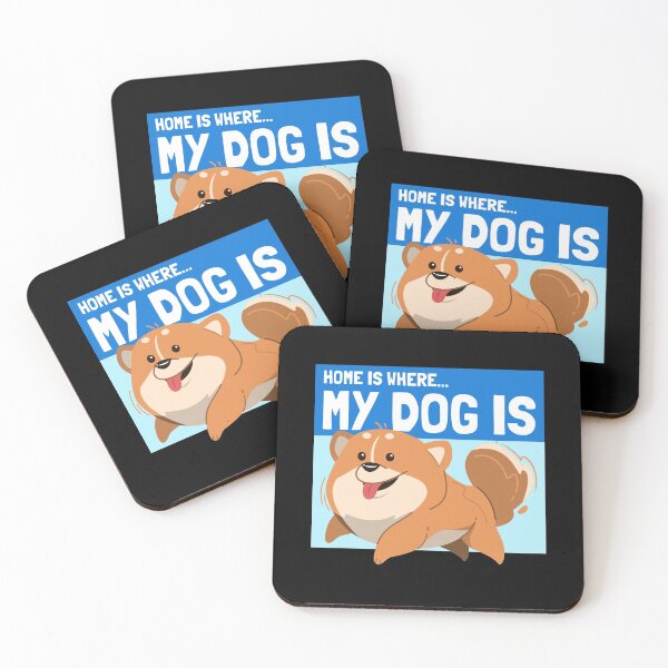 Item preview, Home Is Where My Dog Is designed and sold by findot.