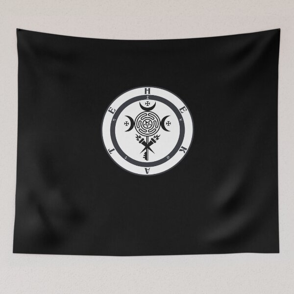 Item preview, Wicca Hekate Symbol Pagan Hekate Symbol Pagan Wheel Goddess designed and sold by enjoytheshirt.